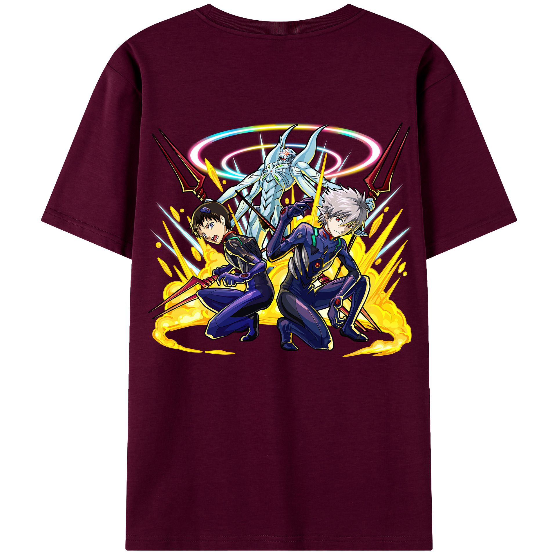 （画像用） EVA 新世紀エヴァンゲリオン レディース半袖Tシャツ(バックプリント)